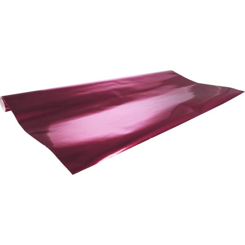 Métal. 1 face, 2x0,70m carton 10rlx Rge - Rose moyen