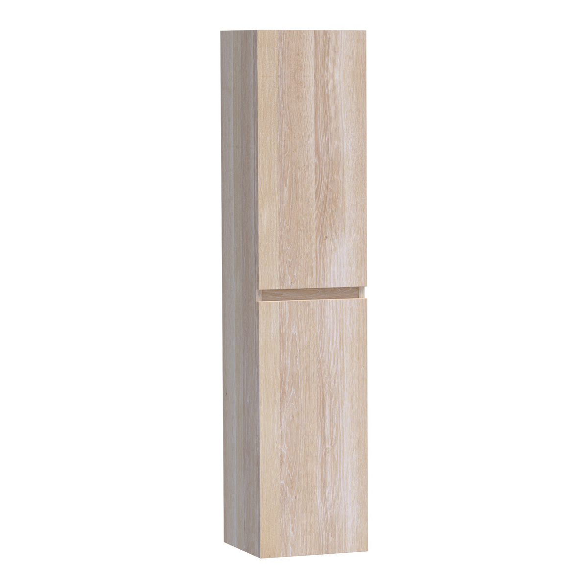 Brauer Joy kolomkast 160cm lamellen eiken wit
