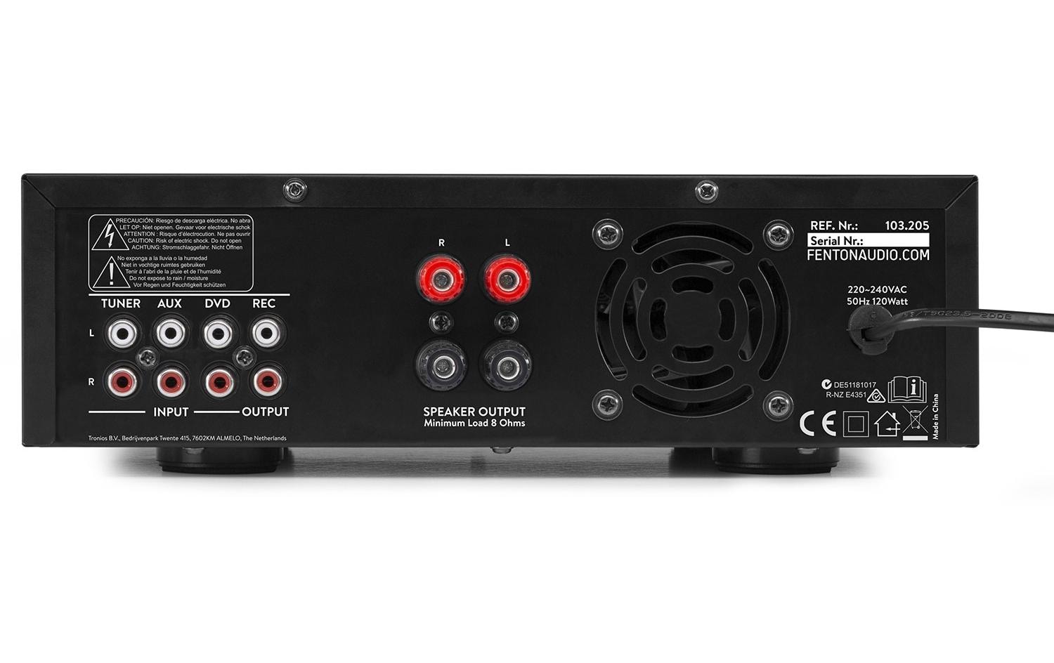 Stereo-Verstärker AV120BTHiFi-Karaoke-Verstärker