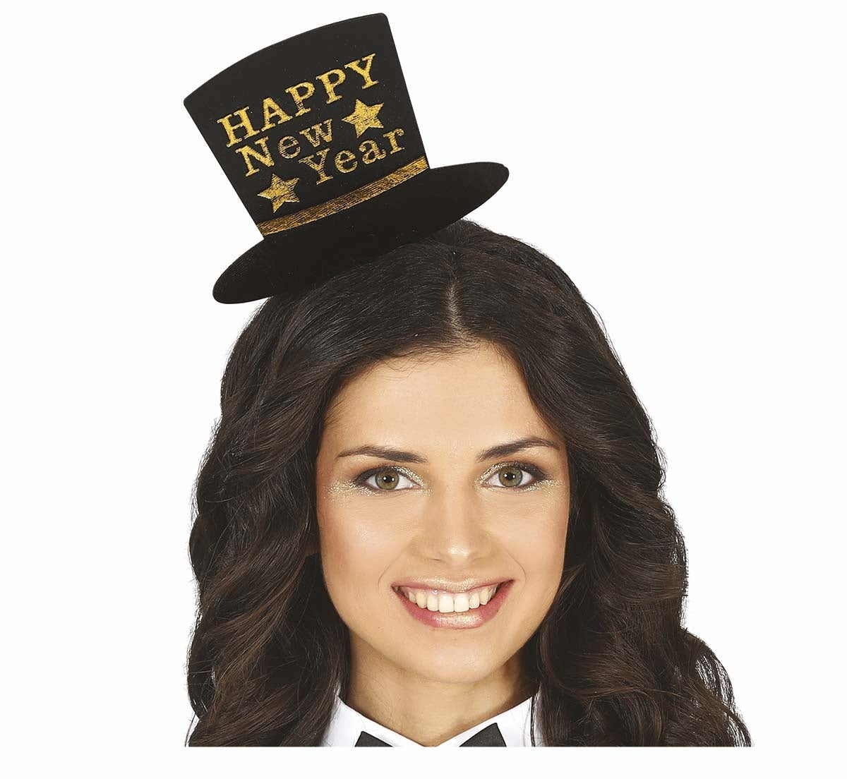 Gouden Happy New Year Haarband