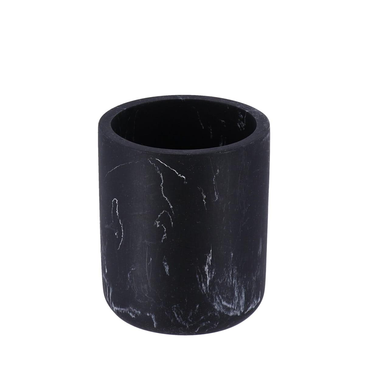 GOBELET POLYRESINE MARBRE NOIR