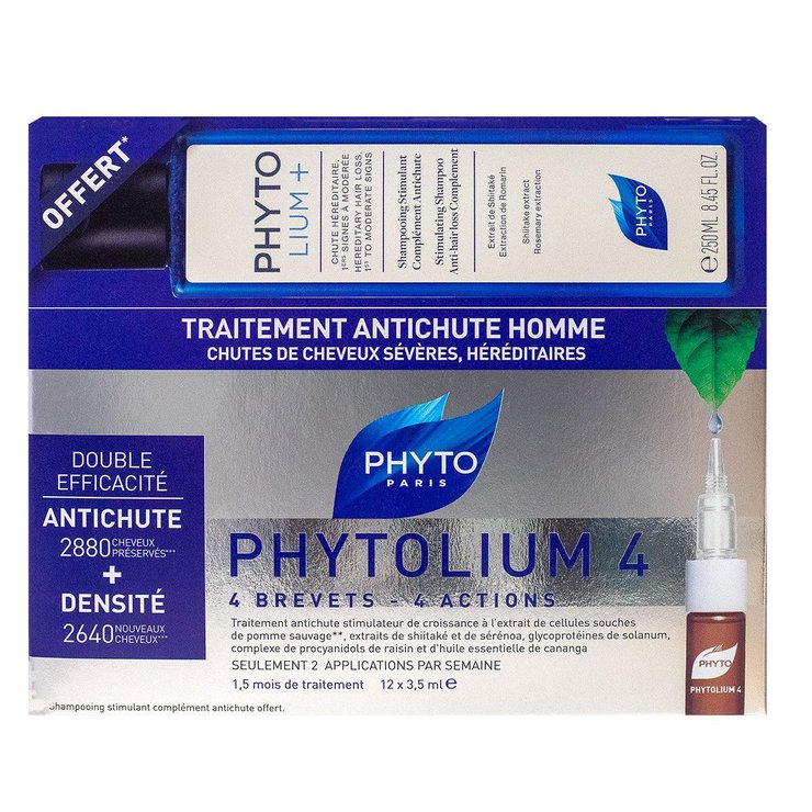 Programme Global Phytolium 4 traitement et shampooing