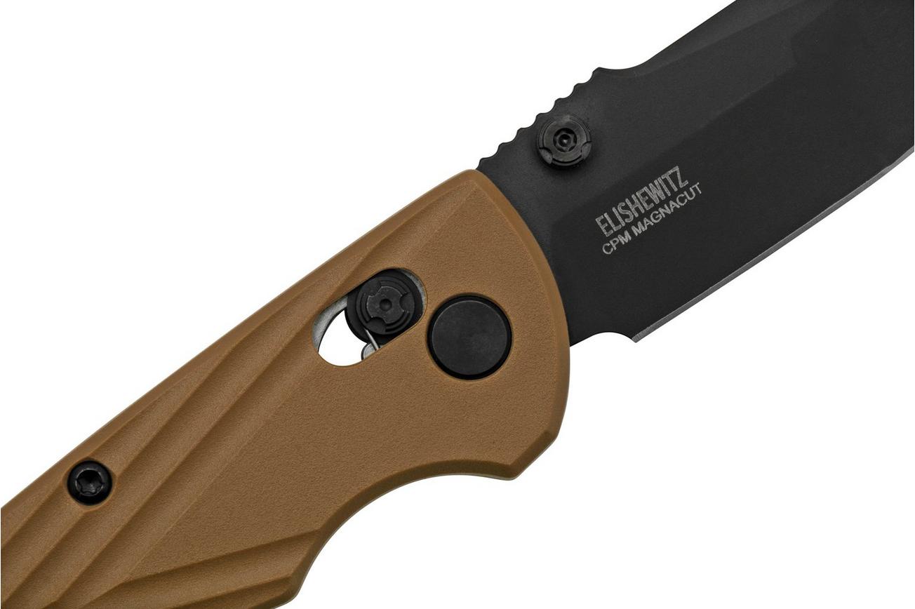 Hogue Deka 24367 Black Magnacut, Flat Dark Earth, Wharncliffe, zakmes