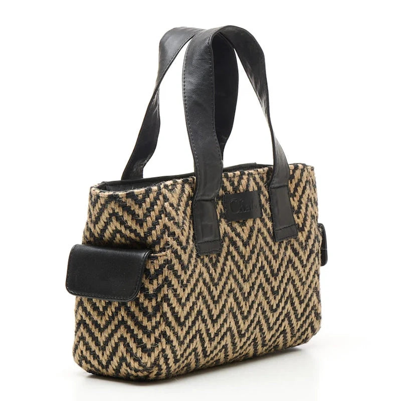 Chabo Romio Jaquard Handbag Black