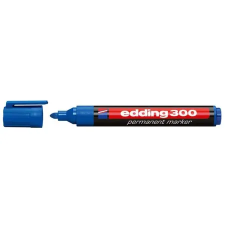 edding 300 Permanentmarker, 1.5-3mm blau