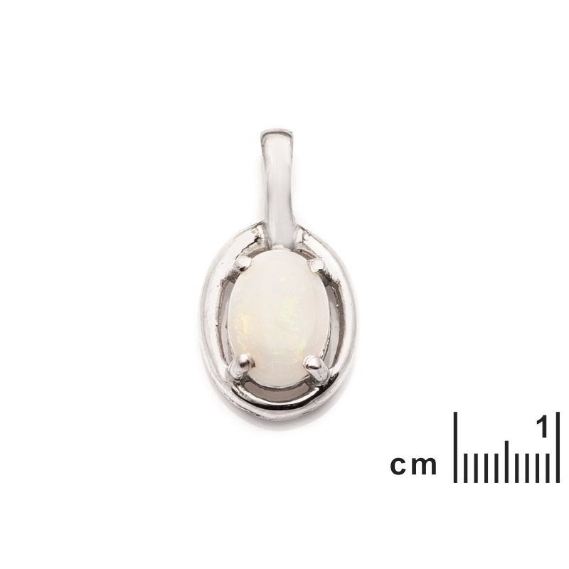 Pendentif argent 925 Opale d'Australie