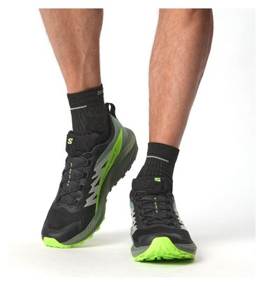 Chaussettes Salomon Ultra Glide Ankle Noir