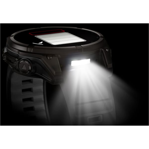 Montre cardio GPS GARMIN FENIX 8 SOLAR 47MM SAPPHIRE TITANE TITANE CARBON GREY
