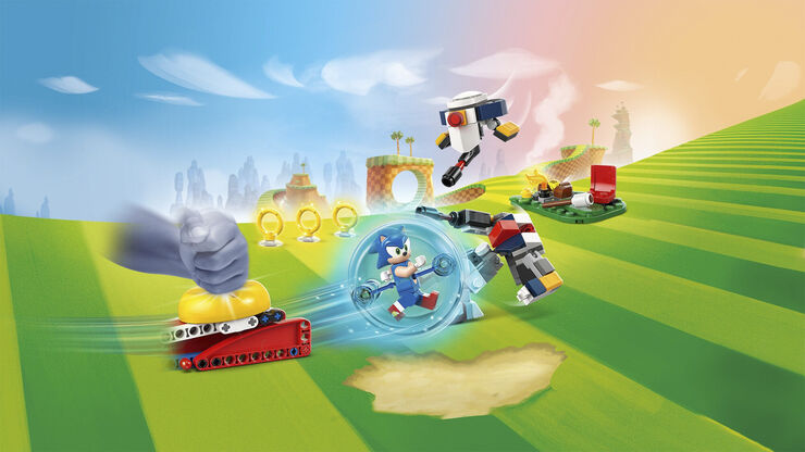 Lego Sonics bålkamp 77001
