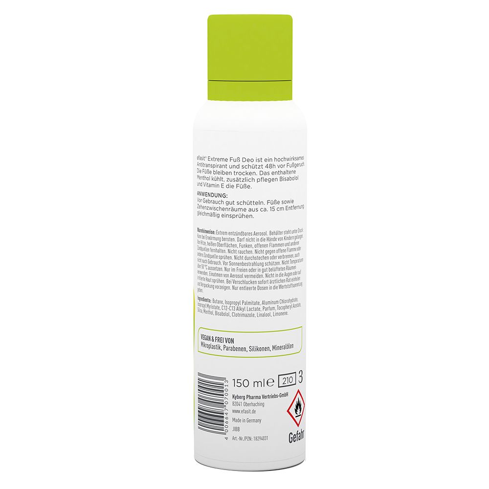 efasit® Extreme Fuß Deo