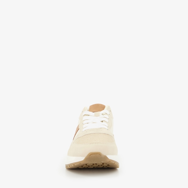 Blue Box dames sneakers beige/bruin