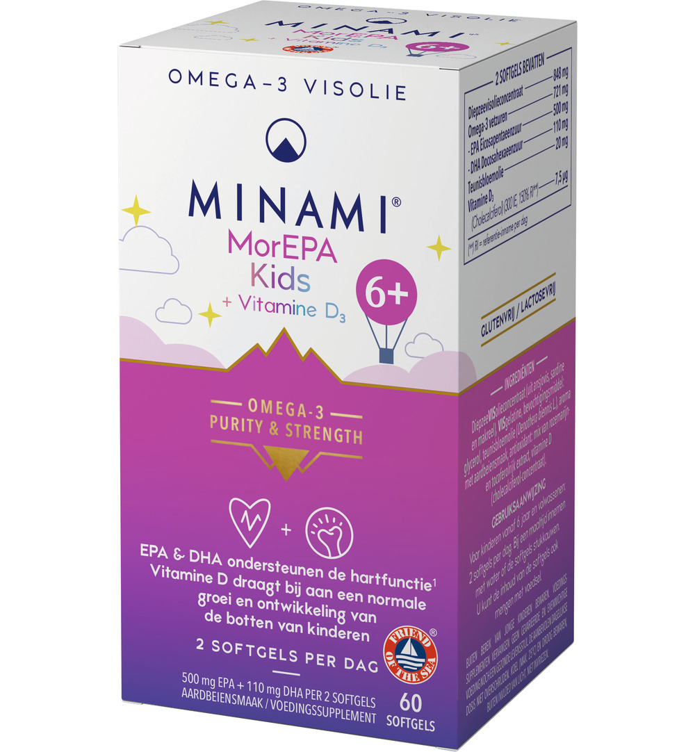 Minami Morepa Kids (60 softgels)