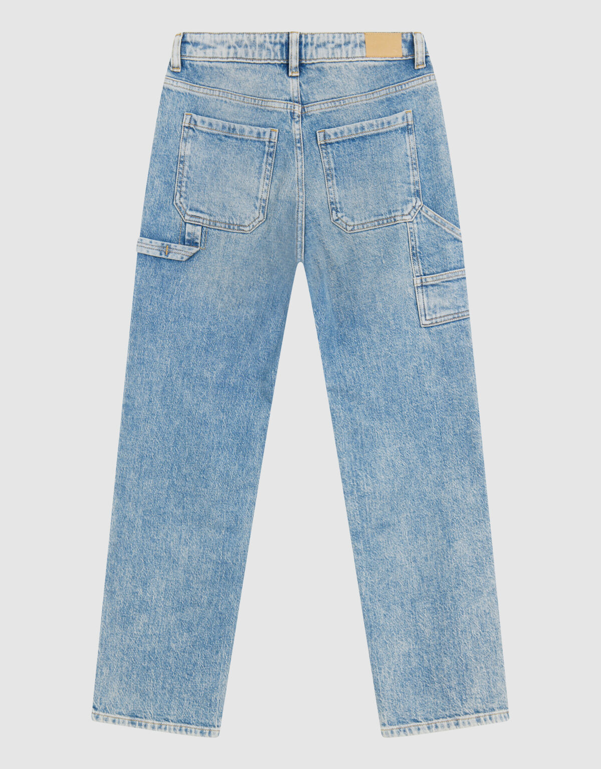 Carpenter Baggy Fit Jeans Blauw
