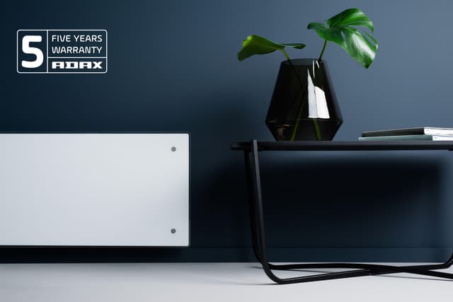 Adax Clea radiator med wi-fi H 08 (hvid)
