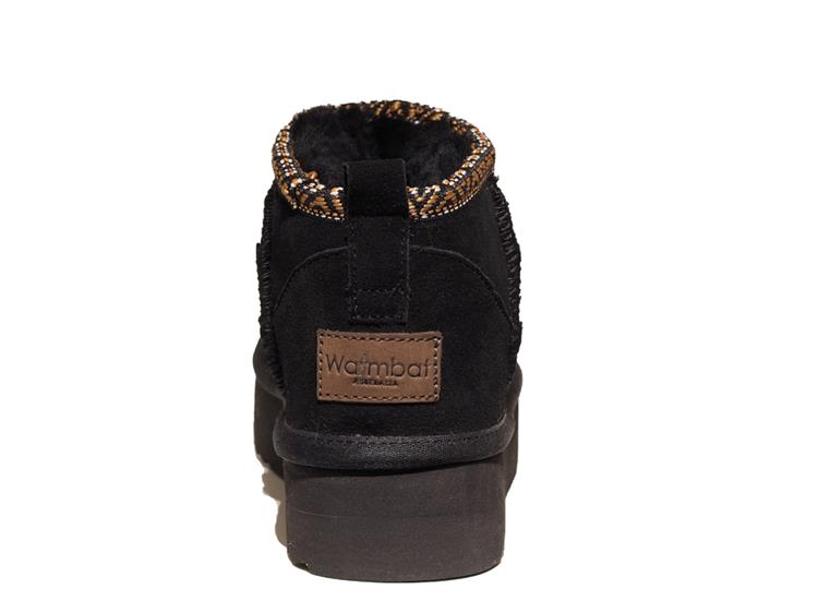 Warmbat Durack Women Plateau Black