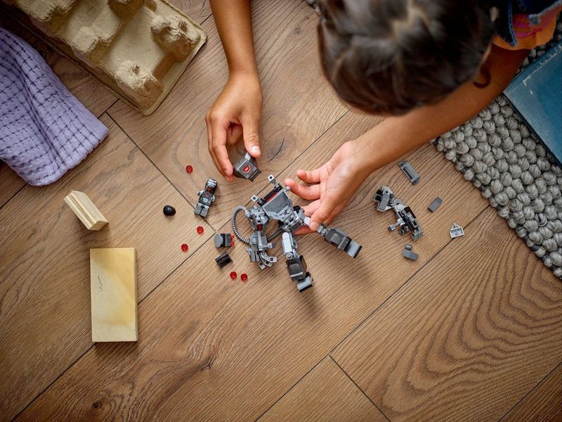 LEGO - War Machine - Bouwbaar Actie Speelgoed - 3 Noppenschieters - MCU