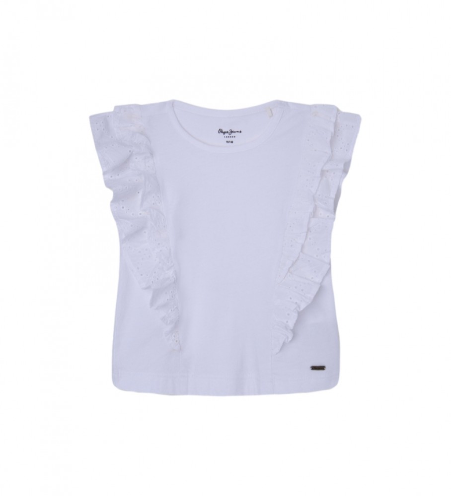Blusa Nicolasa da Pepe Jeans, branca