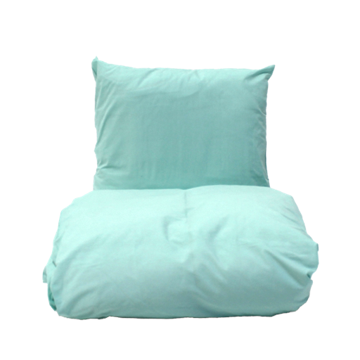 OMHU Percale Sengetøj, Ice, 140x200 cm