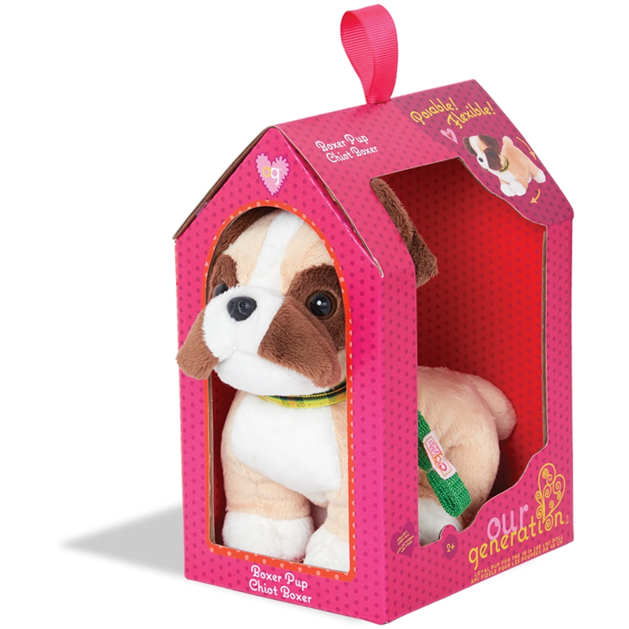 Our Generation Boxer Welpe 15cm Mehrfarbig