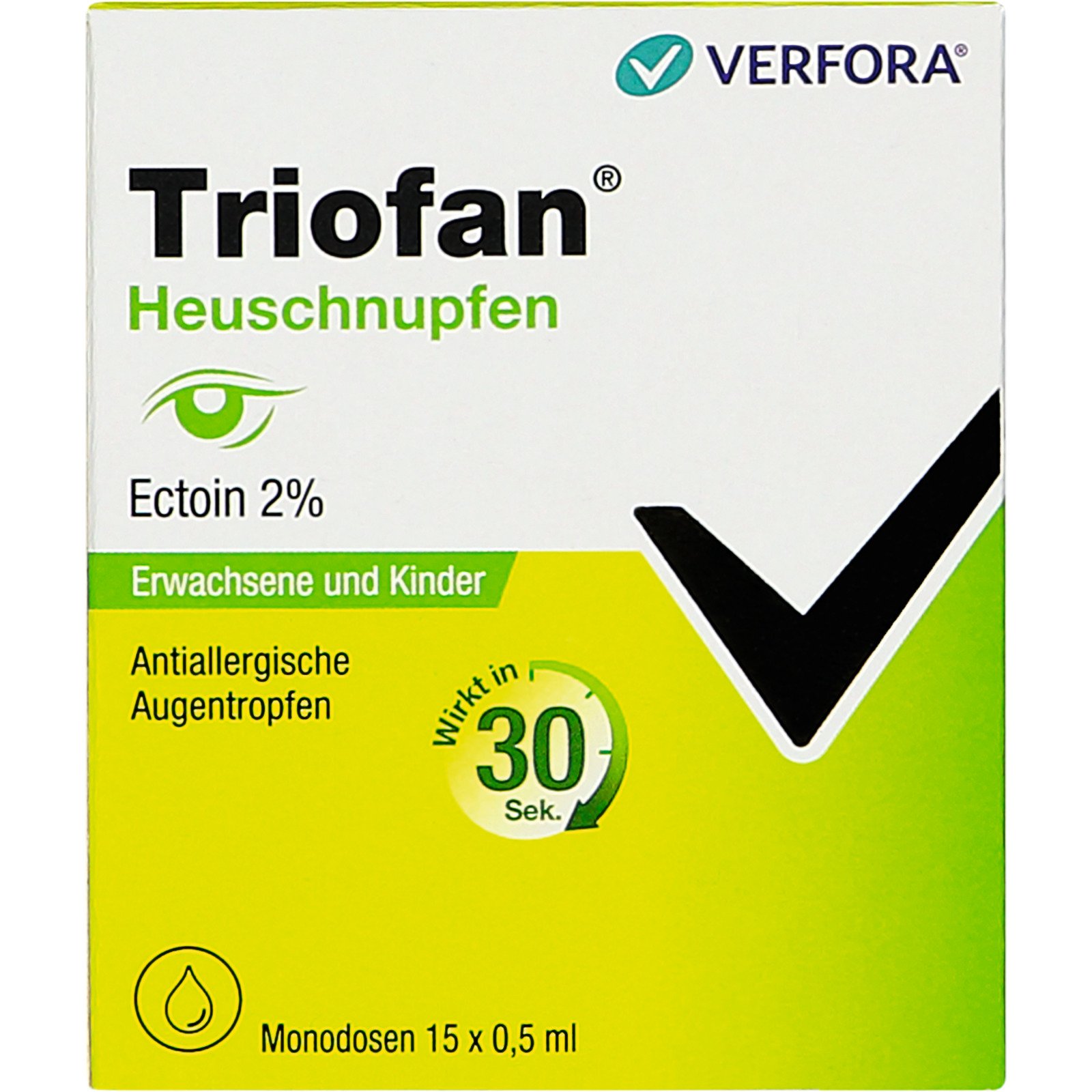 Triofan Heuschnupfen Augentr. 15x0.5 ml
