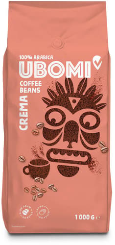 Ubomi Caffe Crema 100% Arabica ganze Bohne