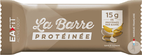 EA Fit Active Food La Barre Protéinée Saveur Banane 46g