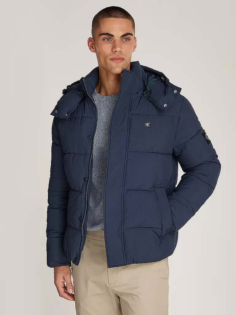CALVIN KLEIN JEANS Steppjacke dunkelblau