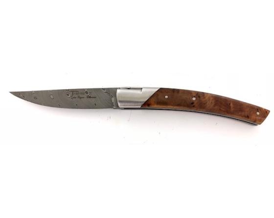 Le Thiers Pirou Damas Thuya - 1 mitre Couteau de poche Le Thiers par Goyon Chazeau