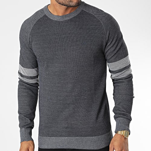 Pull Smithy Gris Anthracite Chiné