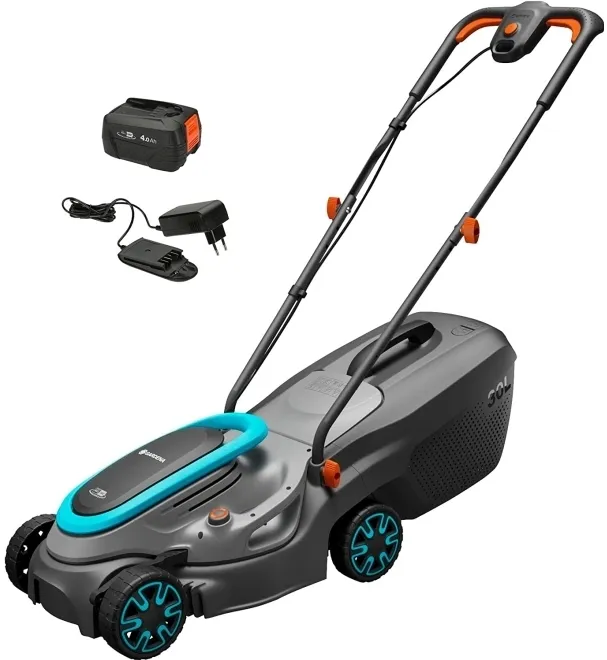 Gardena PowerMax Batteri Plæneklipper - 18V