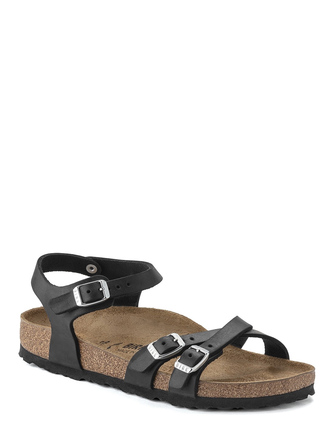 birkenstock sandales femme kumba cuir noir