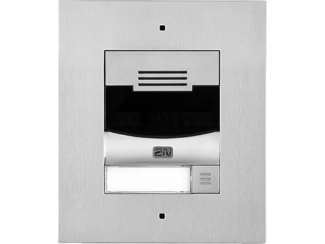 2N IP Solo - IP-intercomstation - kabling - 10/100 Ethernet - zink