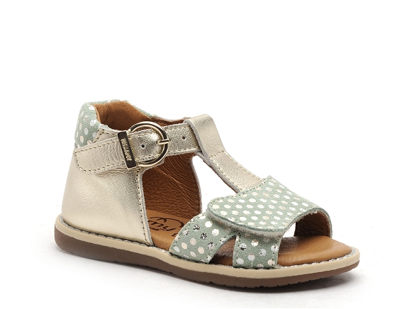 Bellamy nu pieds bebe bebe choupi vert