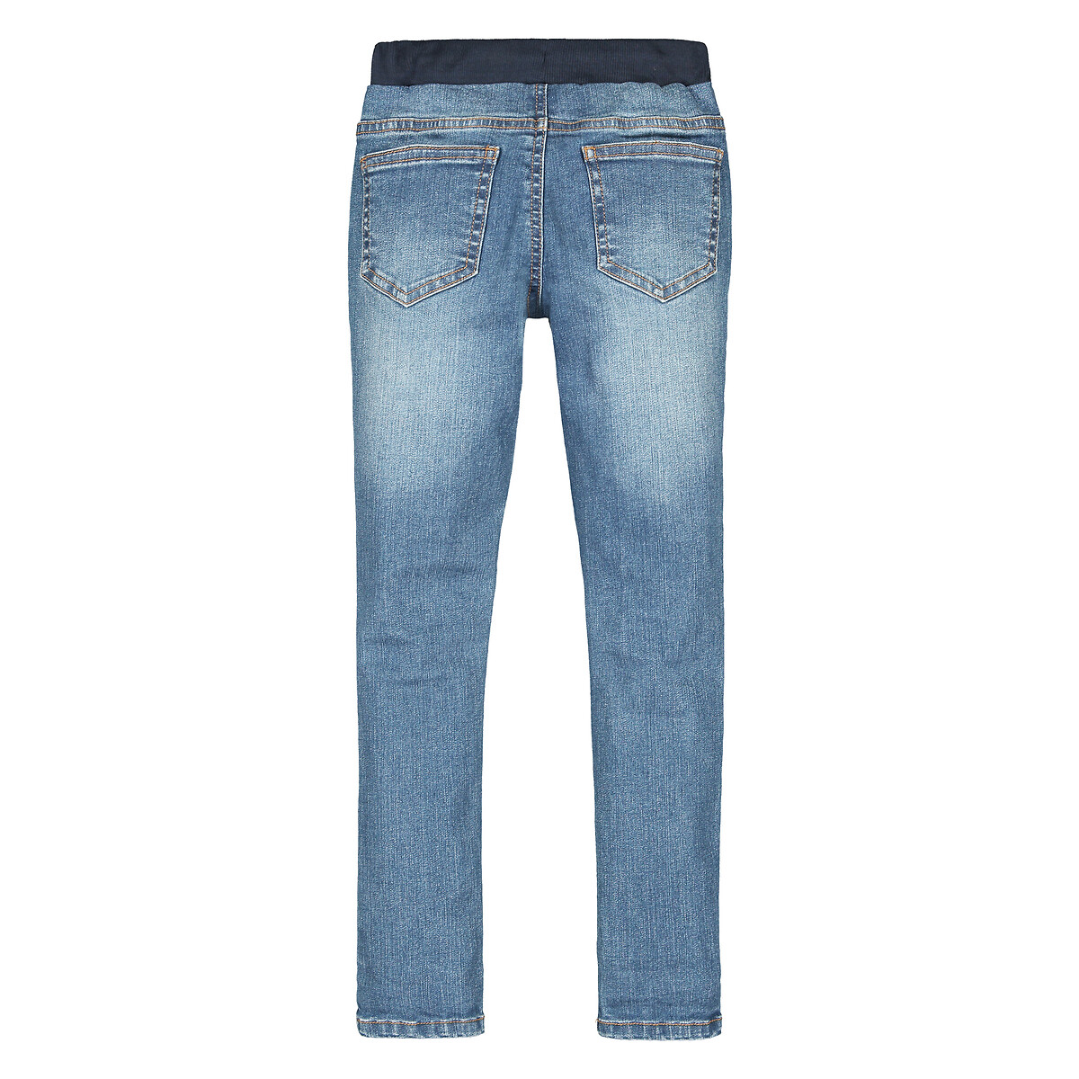 COLEÇÕES LA REDOUTE<br>Calça jeans slim com cós elástico