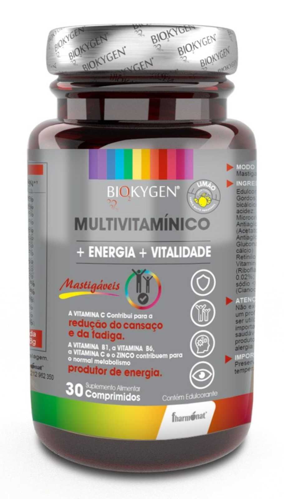 Phharmonat Biokygen Multivitamínico 30 comprimidos