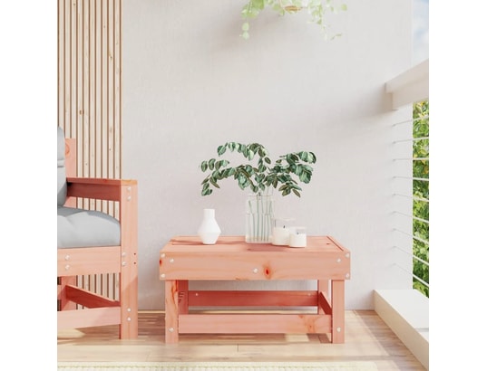 VIDAXL - Pouf Repose-pied de jardin massif de douglas