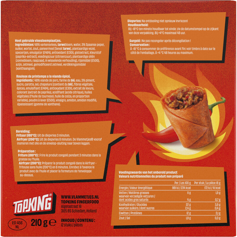 Topking Vlammetjes