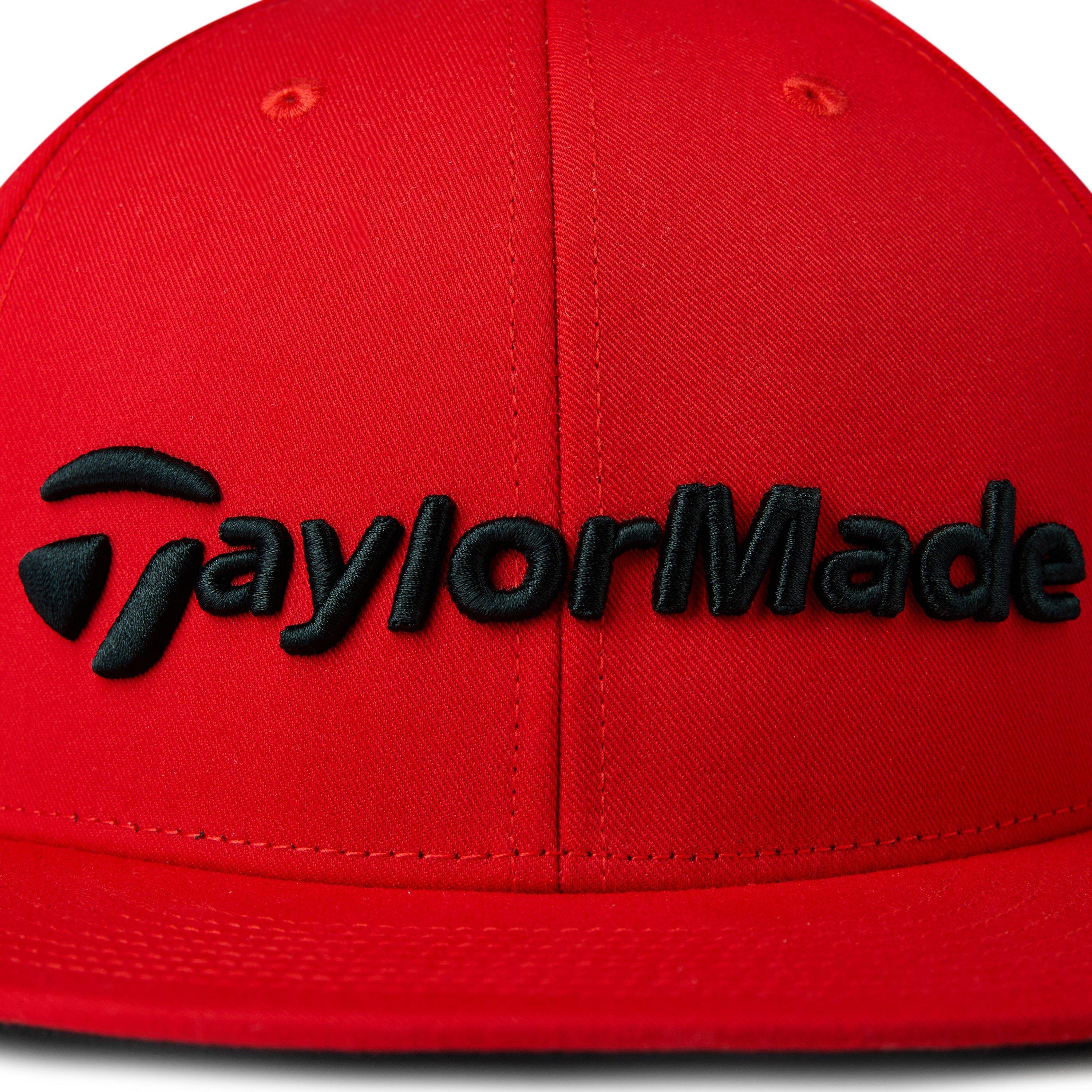 TaylorMade TM Tour Flatbill Snapback Hat Mens