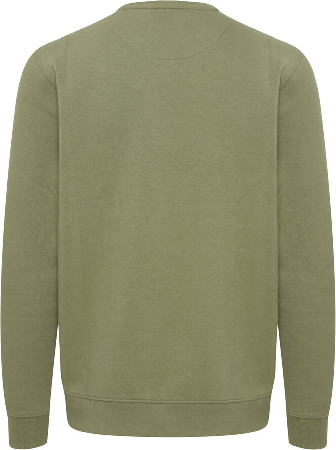 Blend BHDOWNTON CREW NECK SWEAT NOOS Regu Oil green