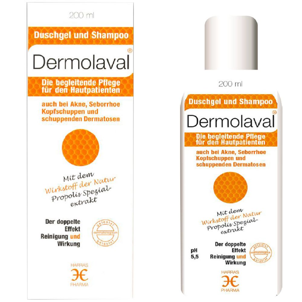 DERMOLAVAL® Duschgel & Shampoo