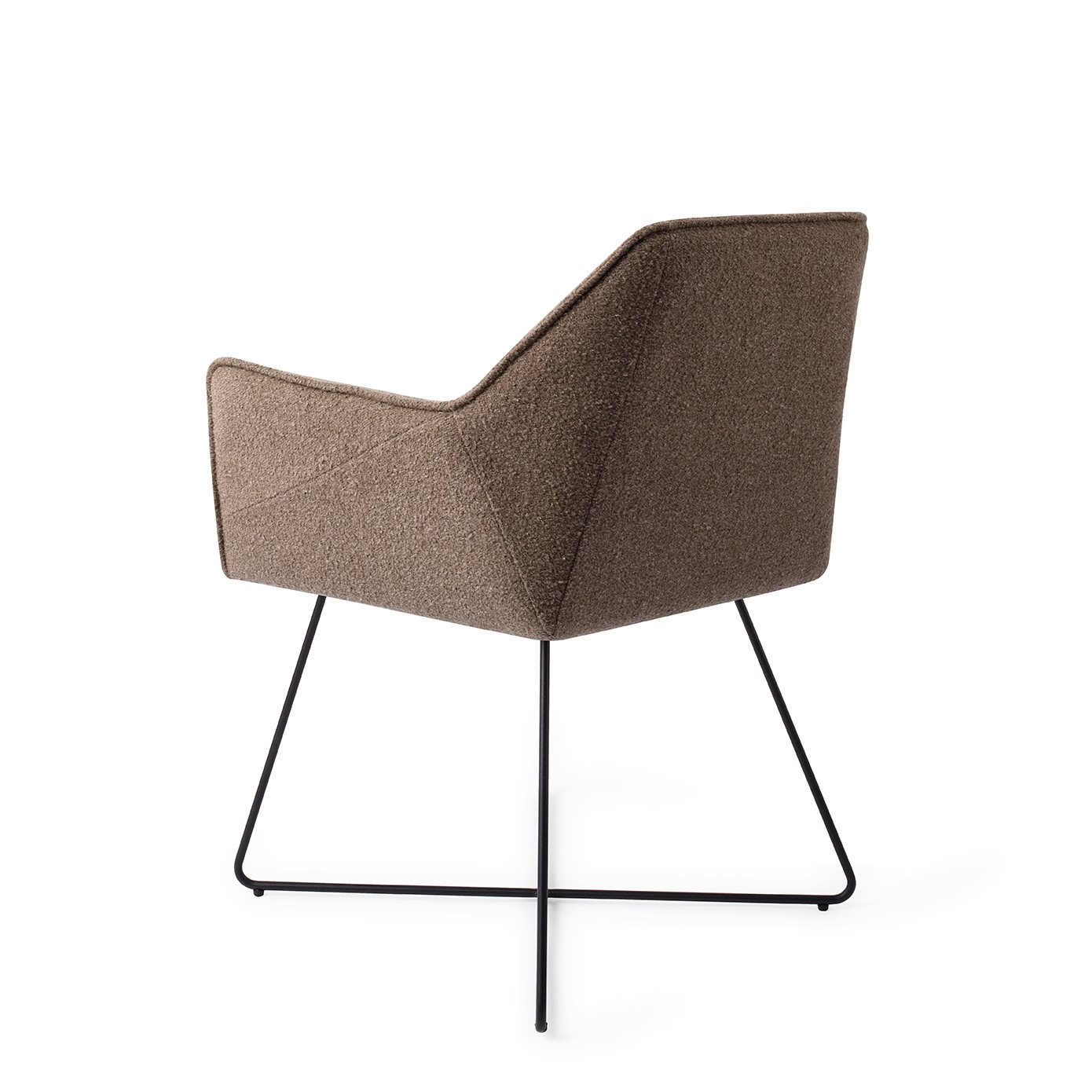 Tome Idaho Potato Eetkamerstoel - Cross Black