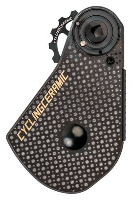 Chape de Dérailleur CyclingCeramic Oversized Aero Cage 14/19T pour Dérailleur Sram Rival / Force / Red AXS 12V Noir