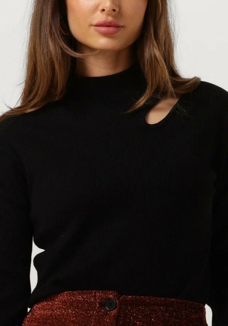 YDENCE zwarte ydence trui knitted top kyla