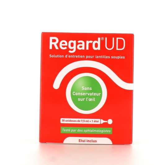 Regard solution entretien lentilles souples