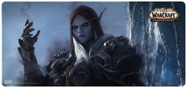 Blizzard WoW Shadowlands musemåtte (Sylvanas)