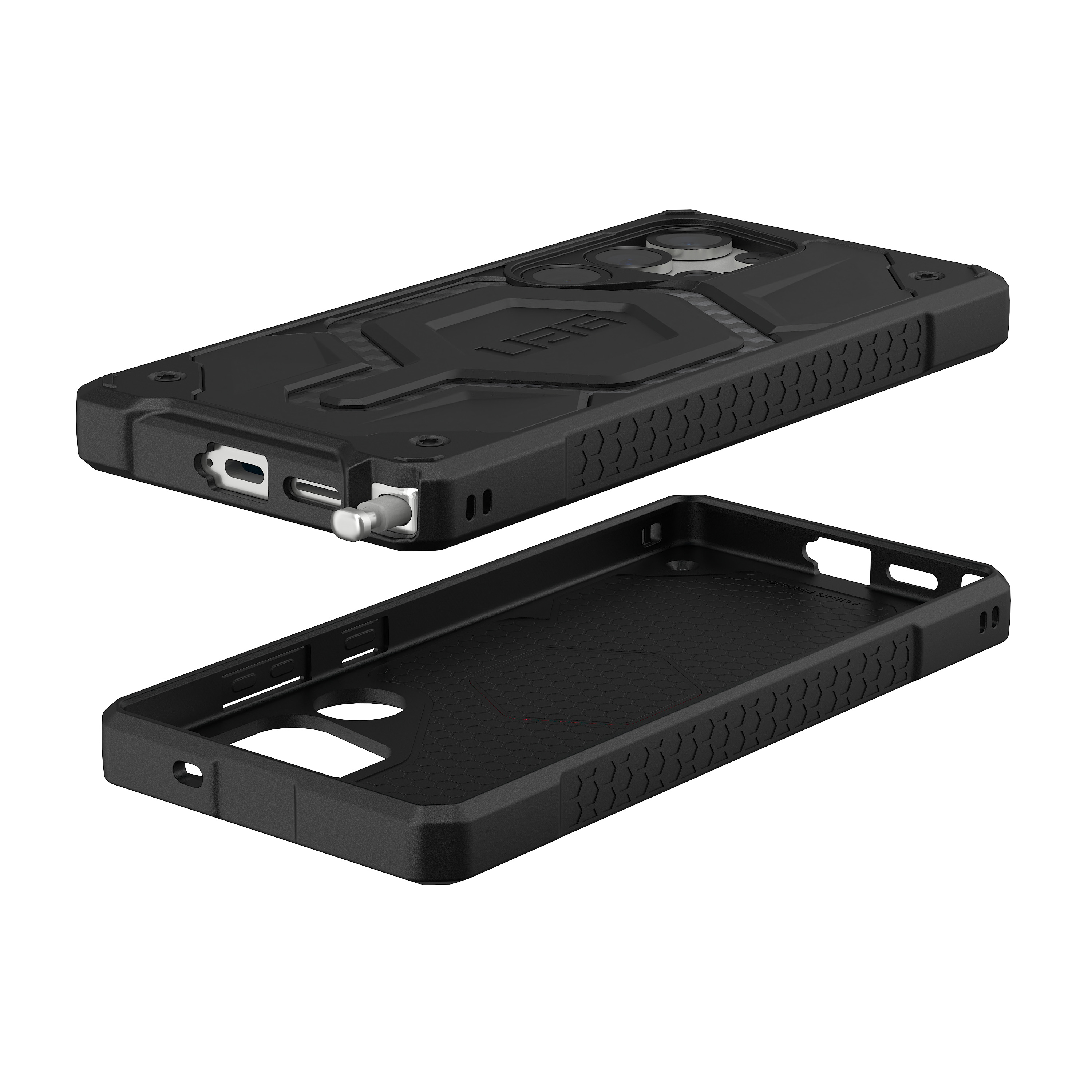 Samsung Galaxy S25 Ultra Schutzhülle Monarch Pro MagSafe-Modul (214461114242) - Carbon Fiber