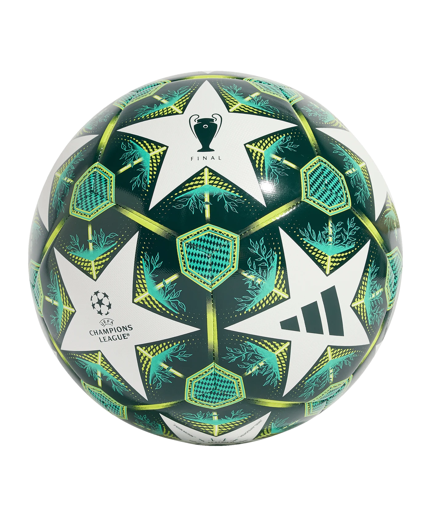 adidas UCL Final Ball München 2025 Training Trainingsball Weiss Grün