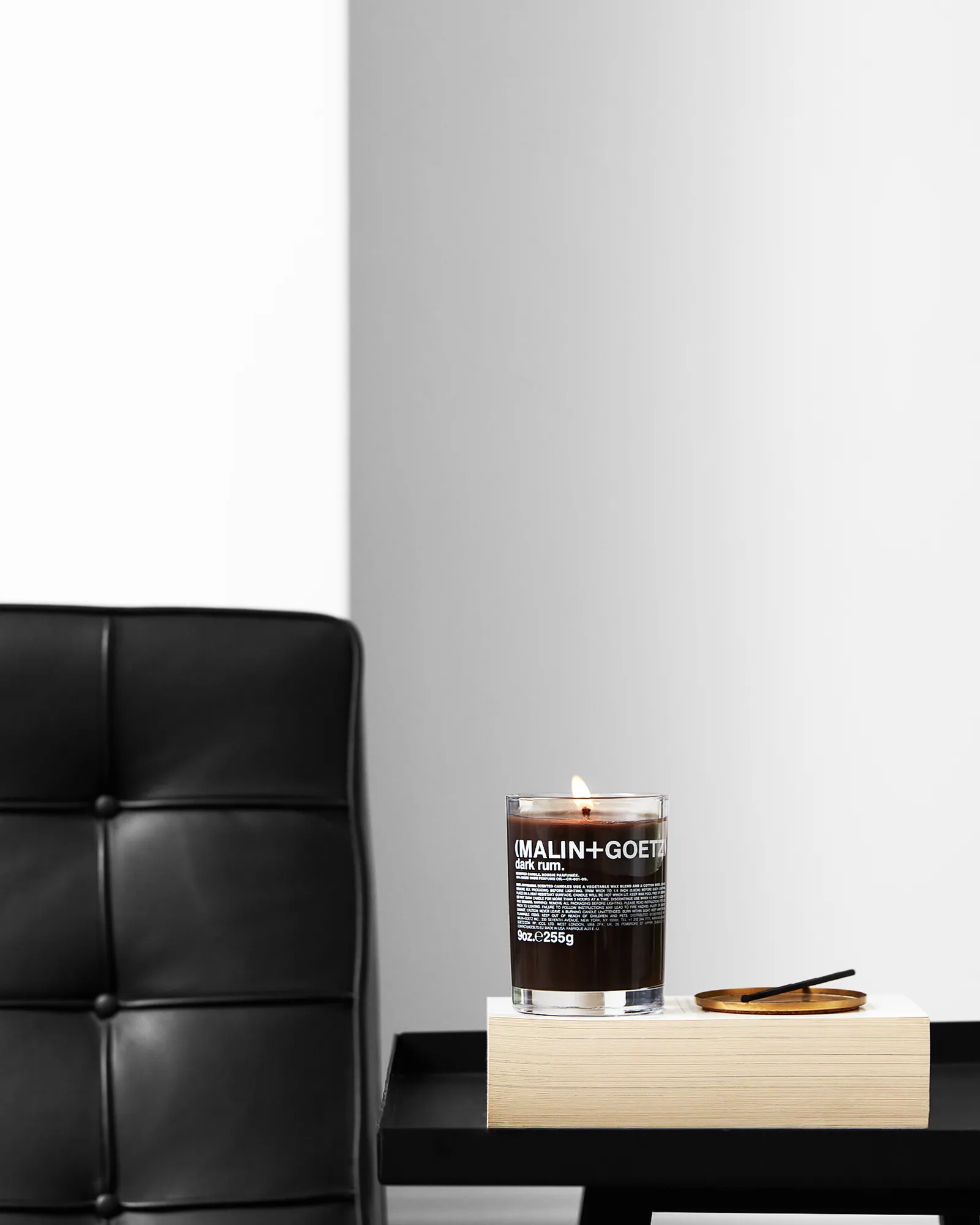 Malin + Goetz Dark Rum Candle - 255 gr