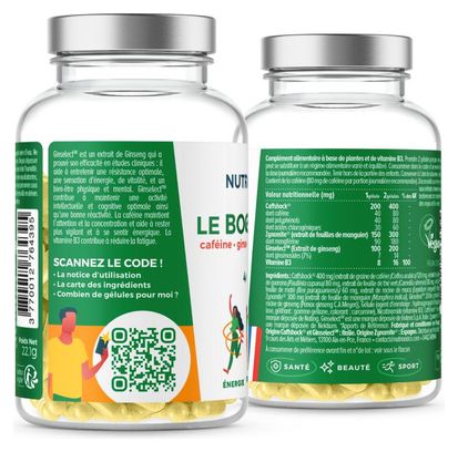 LE BOOSTER - COMPLEXE ENERGIE  PERFORMANCE ET ENDURANCE - 40 GÉLULES