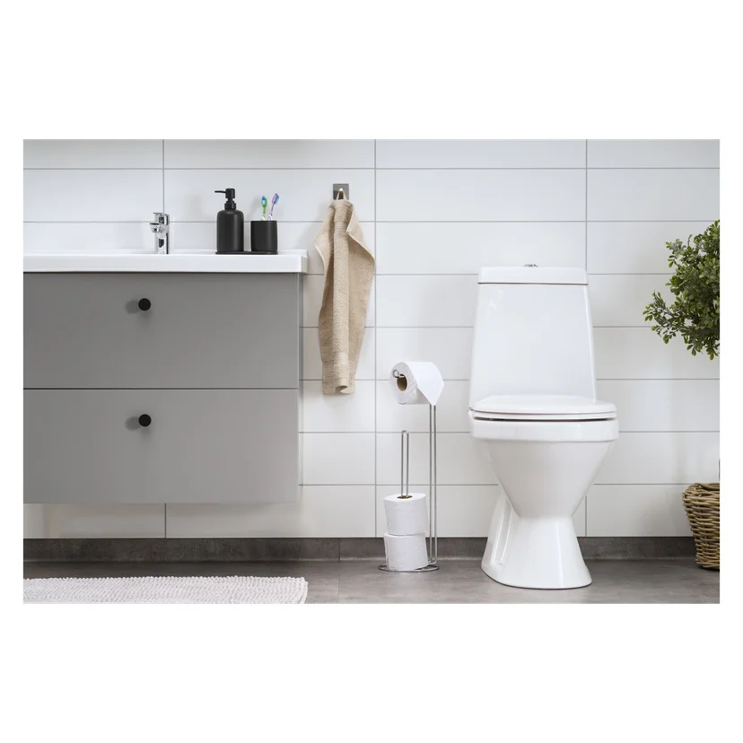 Toalettpapirholder 2-i-1 55 cm